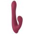 Javida - vibrador giratorio rojo con control remoto y brazo estimulador