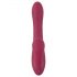 Javida - vibrador giratorio rojo con control remoto y brazo estimulador