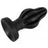 ANOS - Dildo anal con texturas suave 5cm (negro)