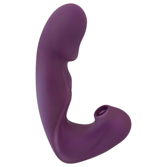 Javida - Vibrador 4en1 con estimulador de clítoris (lila)