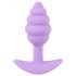 Plug Anal Mini Cuties - silicona - morado (2,8cm)