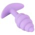 Plug Anal Mini Cuties - silicona - morado (2,8cm)