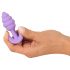 Plug Anal Mini Cuties - silicona - morado (2,8cm)