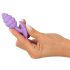 Plug Anal Mini Cuties - silicona - morado (2,8cm)