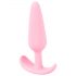 Plug Anal Mini "Cuties" de Silicona - Rosa (2,1 cm)