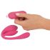 SMILE - huevo vibrador recargable con control remoto (rosa)