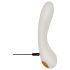 Vibrador G-punto fluorescente Glow in the Dark (blanco)