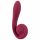 You2Toys Rosenrot - Vibrador rojo G-spot recargable y resistente al agua