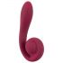 You2Toys Rosenrot - Vibrador rojo G-spot recargable y resistente al agua