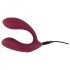 Vibrador portátil Rosenrot rojo recargable con control remoto