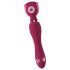 Masajeador vibrador Rosa Roja - recargable (rojo)