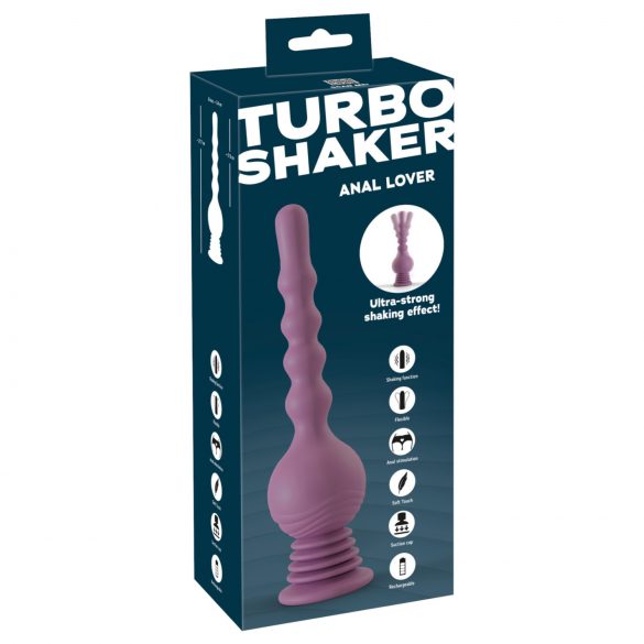 You2Toys Turbo Shaker - vibrador anal (lila)