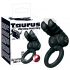 You2Toys - Tauro: Anillo doble motor vibrante (negro)