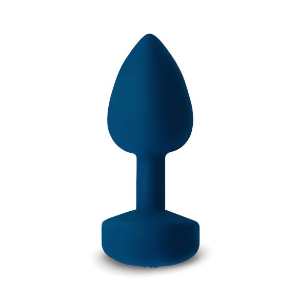 G-plug - Gran vibrador anal USB (azul)