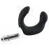 Rebel - Curvado vibrador de próstata (negro)