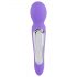 SMILE Wand - Vibrador masajeador doble motor (lila)