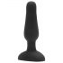 b-Vibe Novice - Consolador Anal para Principiantes (Negro)