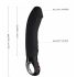 Fun Factory Big Boss - Vibrador resistente al agua para el punto G (negro)