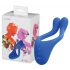 BeauMents Doppio - vibrador doble recargable con 3 motores (azul)