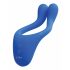 BeauMents Doppio - vibrador doble recargable con 3 motores (azul)