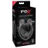 PDX Elite - Vibrador de pene silicona (negro)