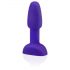 b-Vibe Rimming - Vibrador Anal con Perlas Giratorias (Morado)