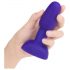 b-Vibe Rimming - Vibrador Anal con Perlas Giratorias (Morado)