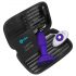 b-Vibe Rimming - Vibrador Anal con Perlas Giratorias (Morado)