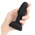 b-Vibe Rimming - Vibrador Anal con Esferas Giratorias (Negro)