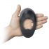 Atom Plus: anillo vibrador doble motor (negro)