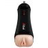 PDX Super Stroker - Masturbador Vibrador y Sonido (Natural-Negro)