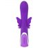 SMILE Turbo Rotatorio: vibrador lila con brazo para clítoris