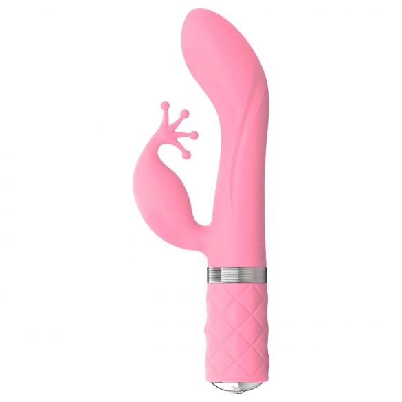 Pillow Talk Kinky - vibrador doble motor G-punto (rosa)