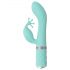 Pillow Talk Kinky - vibrador G-punto con doble motor (turquesa)