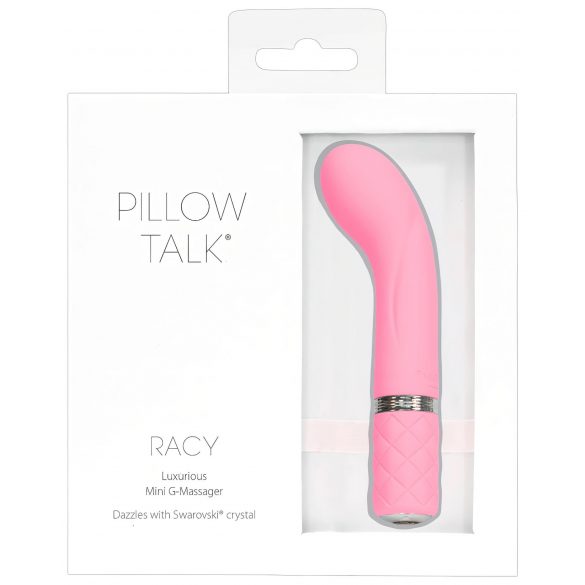 Pillow Talk Racy - Vibrador G-spot recargable y estrecho (rosa)