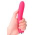 Svakom Anya - vibrador rojo con calefacción recargable