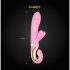 G-Vibe GRabbit - vibrador G-Spot recargable, 3 motores (rosa)