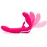 Happyrabbit sin tiras - vibrador acoplable (rosa)