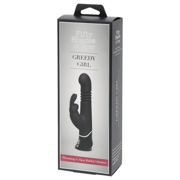 Greedy Girl - Vibrador impulsor negro