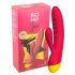 ROMP Jazz - Vibrador G-Spot impermeable con brazo clitorial rosa