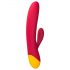 ROMP Jazz - Vibrador G-Spot impermeable con brazo clitorial rosa