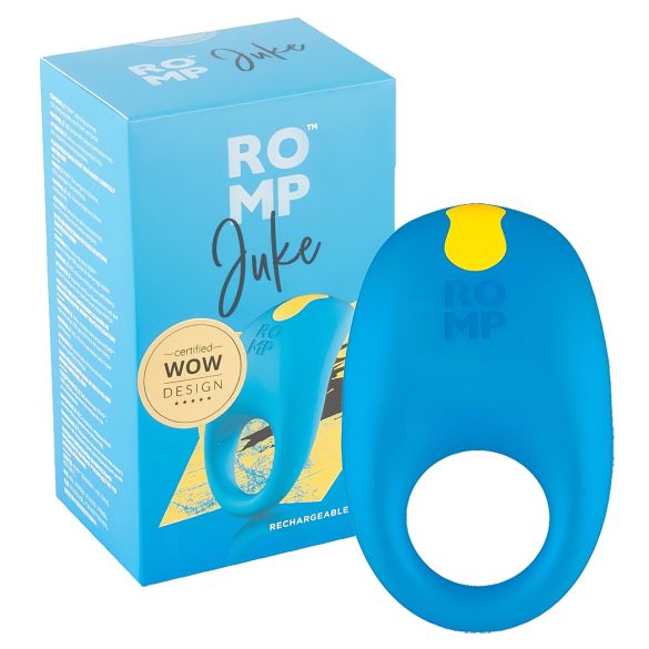 ROMP Juke - Anillo vibrador azul y resistente al agua