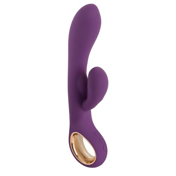 You2Toys - Rabbit Petit: Vibrador lila con estimulador de clítoris.