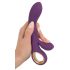 You2Toys - Rabbit Petit: Vibrador lila con estimulador de clítoris.