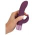 Rabbit Vibe: Vibrador G-punto y clítoris (lila)