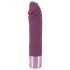 Vibrador realista elegante - Recargable y resistente al agua (lila)