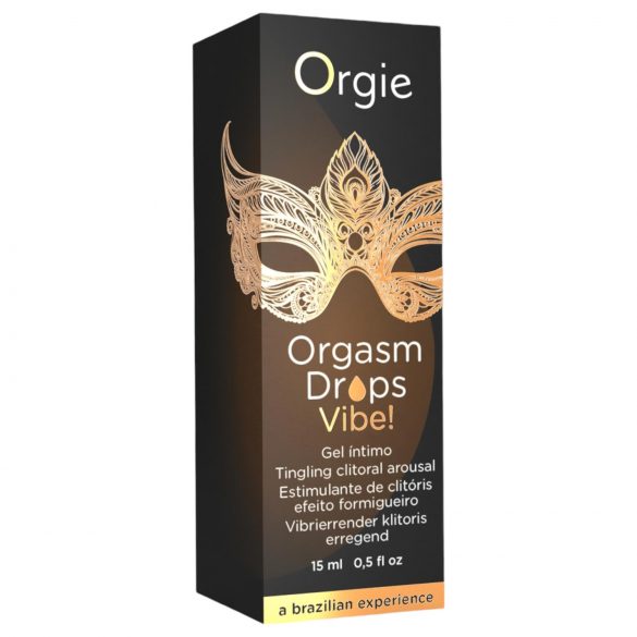 Gotas Orgásticas Orgie: Gel Intimo Vibrante para Mujeres (15ml)