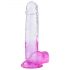 Sunfo - Dildo realista con ventosa - 22cm (traslúcido-lila)