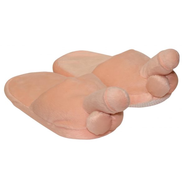 Zapatillas de peluche - forma de pene