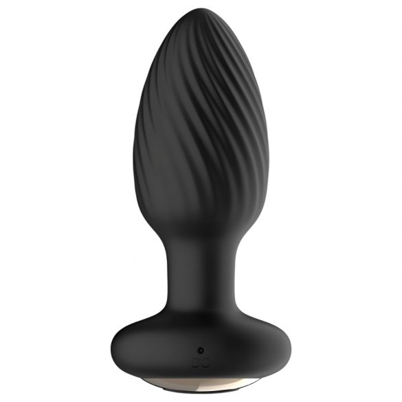 Funny Me 360 - vibrador anal impermeable (negro)